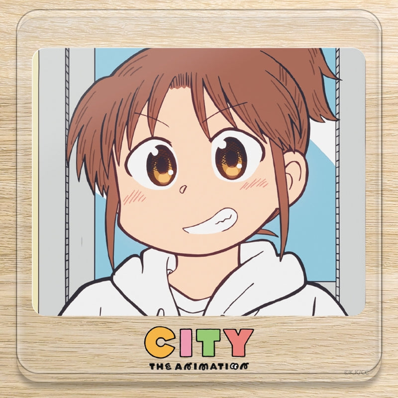 (Goods - Acrylic Stand) CITY THE ANIMATION Acrylic Coaster (w/ Stand) Midori Nagumo