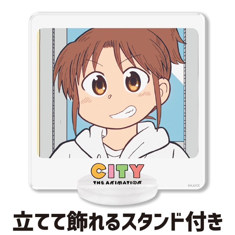 (Goods - Acrylic Stand) CITY THE ANIMATION Acrylic Coaster (w/ Stand) Midori Nagumo