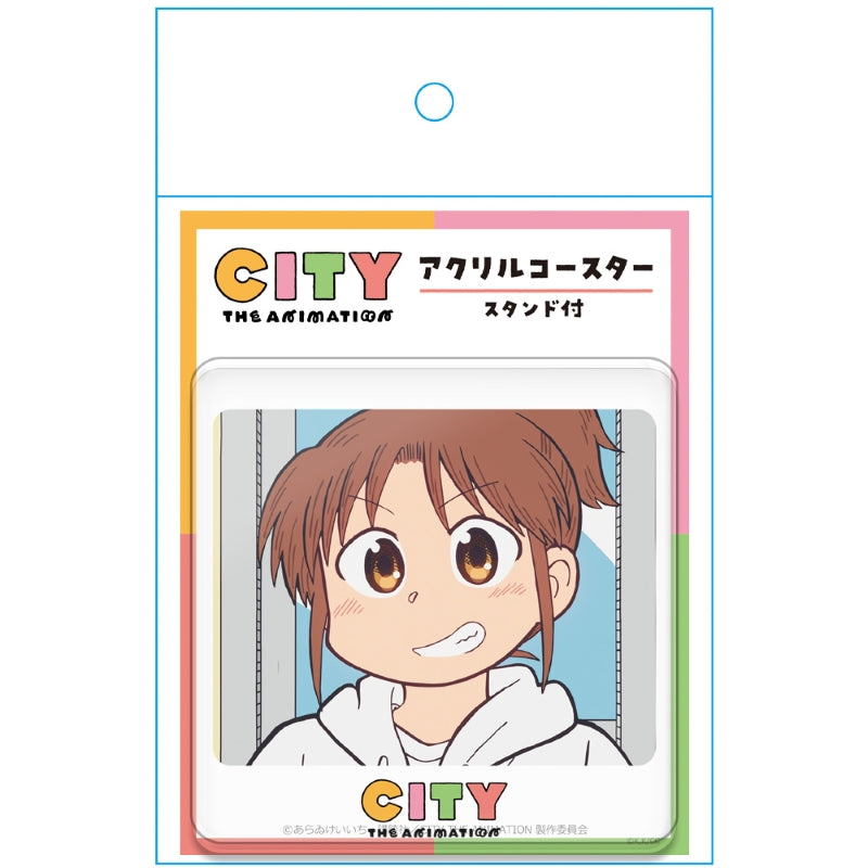 (Goods - Acrylic Stand) CITY THE ANIMATION Acrylic Coaster (w/ Stand) Midori Nagumo