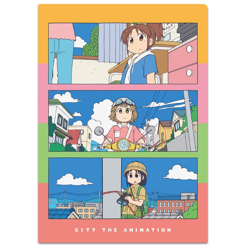 (Goods - Clear File) CITY THE ANIMATION Clear File Midori Nagumo & Niikura & Wako Izumi