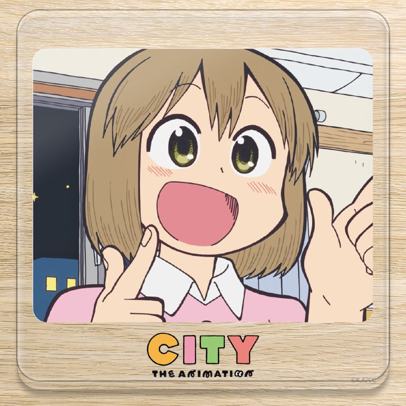 (Goods - Acrylic Stand) CITY THE ANIMATION Acrylic Coaster (w/ Stand) Niikura