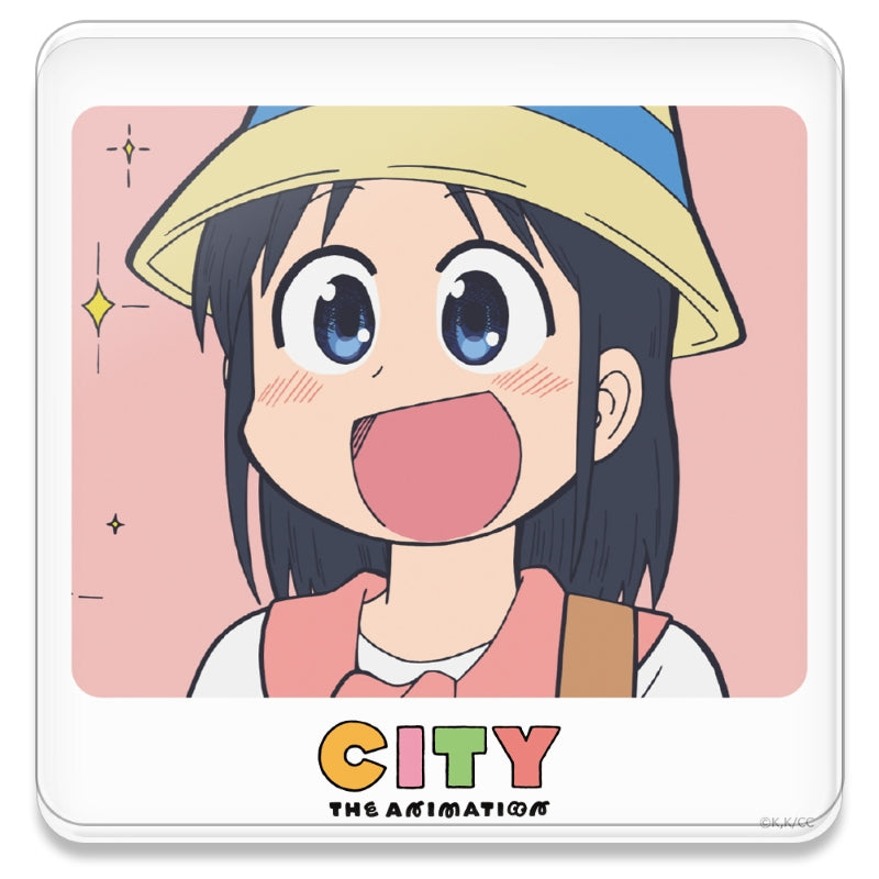 (Goods - Acrylic Stand) CITY THE ANIMATION Acrylic Coaster (w/ Stand) Wako Izumi