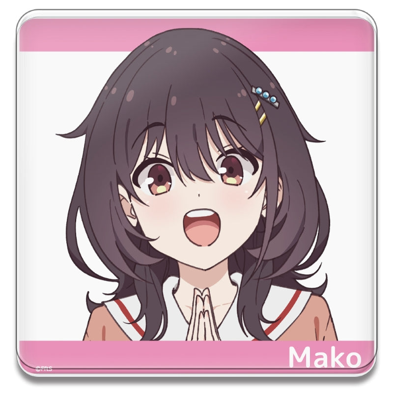 (Goods - Coaster) TV Anime Food for the Soul Acrylic Coaster (w/ Stand)  Mako Kawai