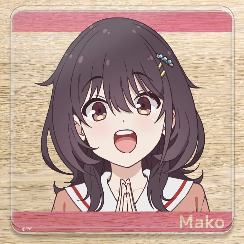 (Goods - Coaster) TV Anime Food for the Soul Acrylic Coaster (w/ Stand)  Mako Kawai