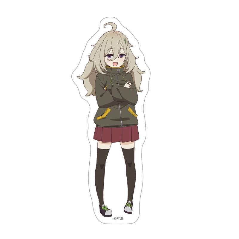 (Goods - Keychain) Bocchi the Rock! PuniCollle!! Keychain (w/ Stand)  Nijika Ijichi Maid Cloth ver.