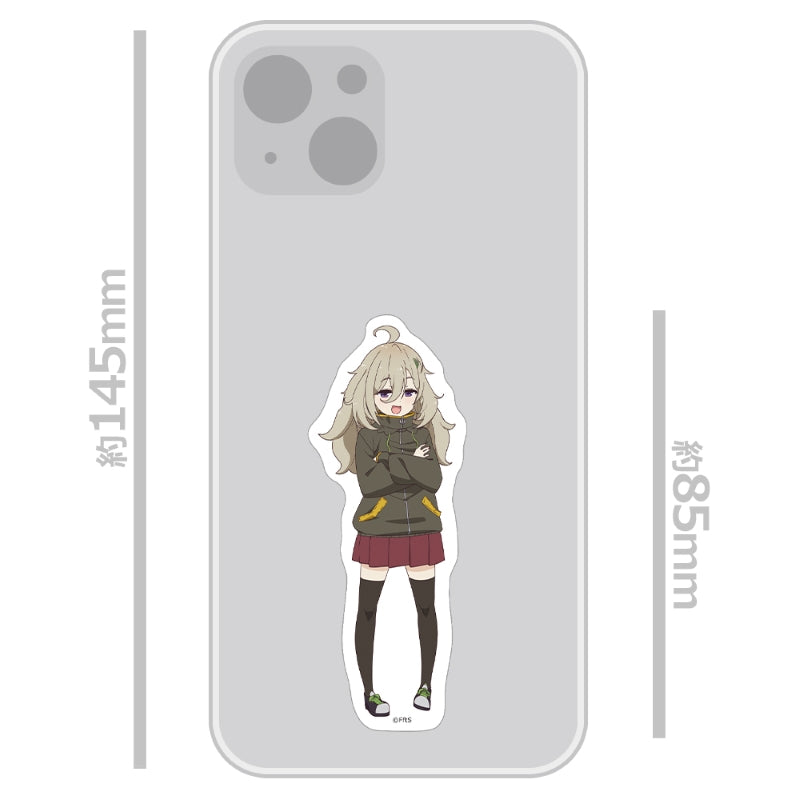 (Goods - Keychain) Bocchi the Rock! PuniCollle!! Keychain (w/ Stand)  Nijika Ijichi Maid Cloth ver.