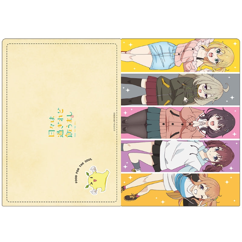 (Goods - Clear File) TV Anime Food for the Soul Clear File Mako & Kurea & Shinon & Tsutsuji & Nana