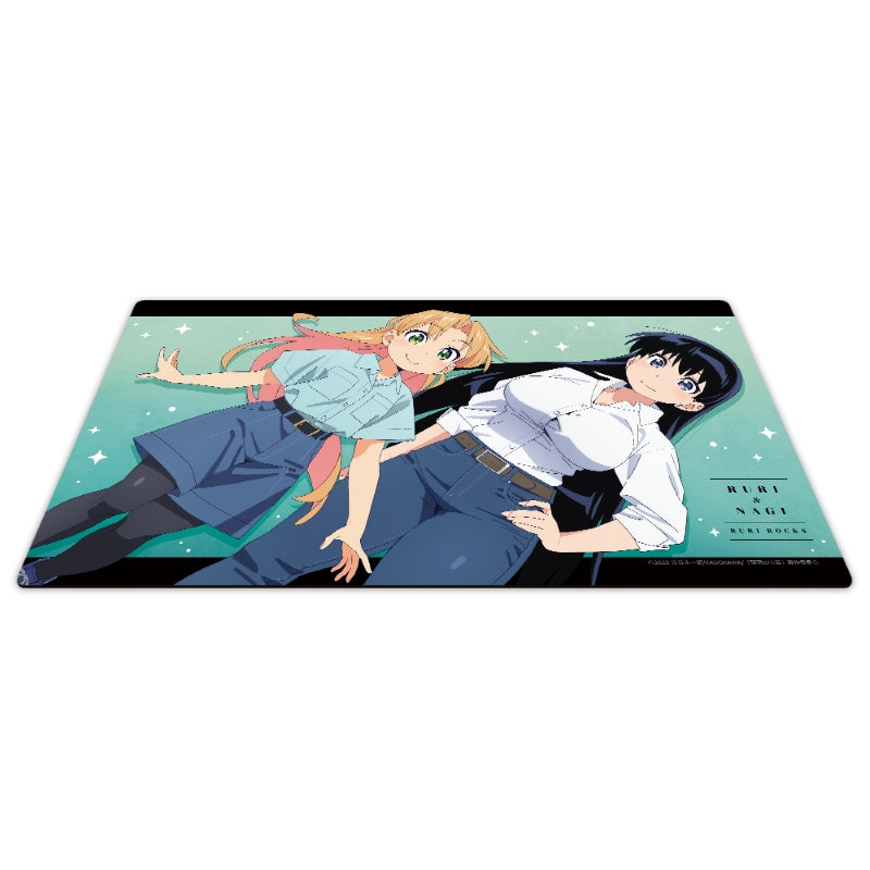 (Goods - Mat) Ruri Rocks Character Rubber Mat Ruri & Nagi