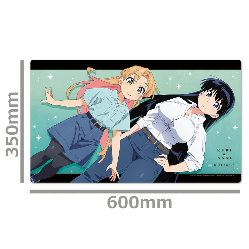 (Goods - Mat) Ruri Rocks Character Rubber Mat Ruri & Nagi