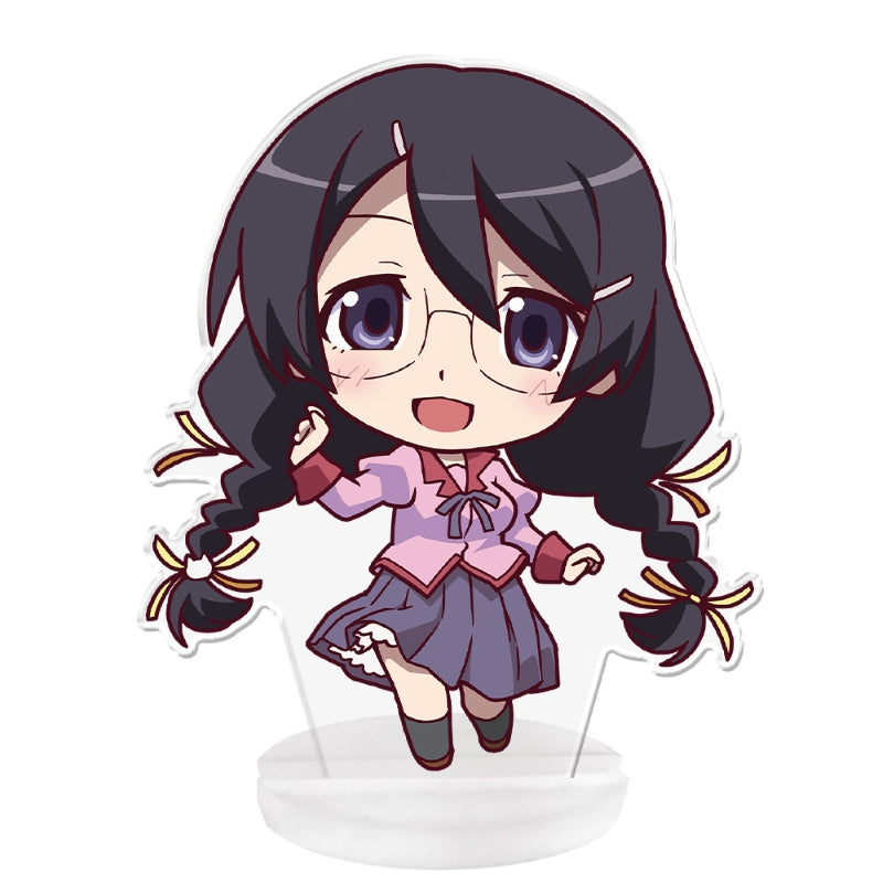 (Goods - Acrylic Stand) Monogatari Series Punicolle! Acrylic Figure (w/ Stand)  Tsubasa Hanekawa