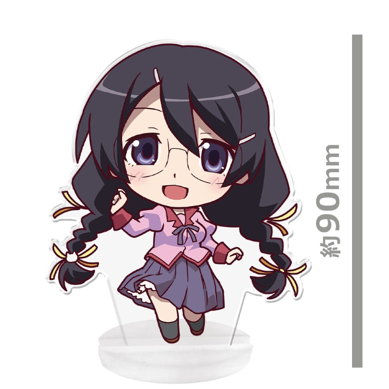 (Goods - Acrylic Stand) Monogatari Series Punicolle! Acrylic Figure (w/ Stand)  Tsubasa Hanekawa