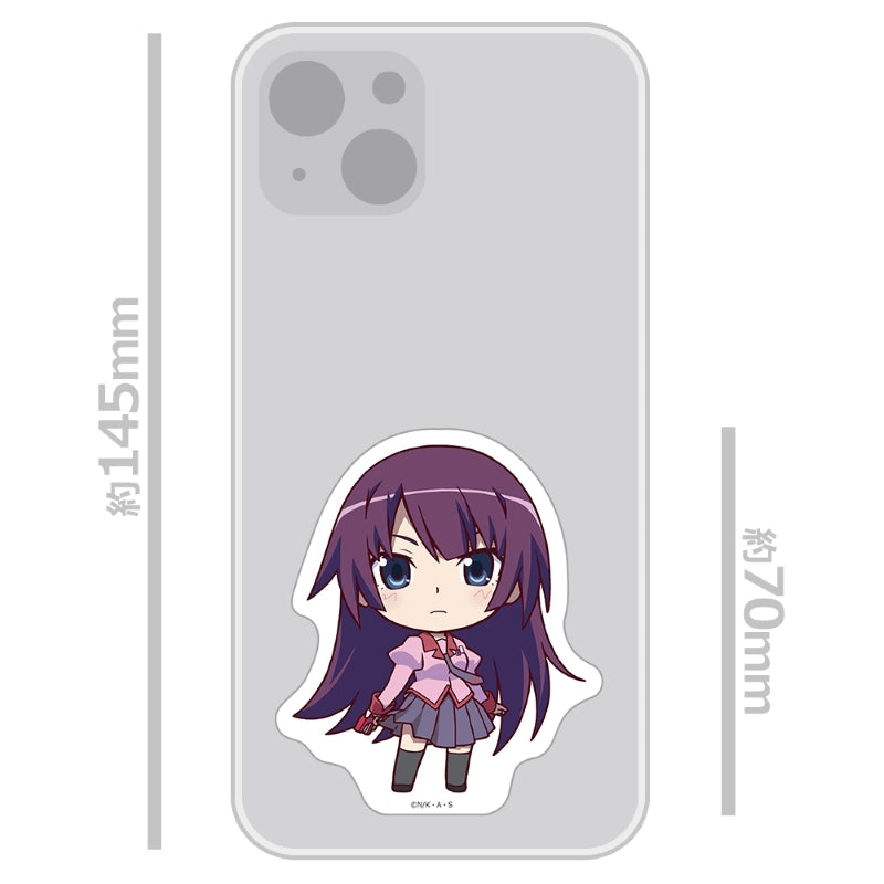 (Goods - Sticker) Monogatari Series Die-cut Sticker Hitagi Senjogahara