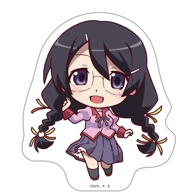 (Goods - Sticker) Monogatari Series Die-cut Sticker Tsubasa Hanekawa