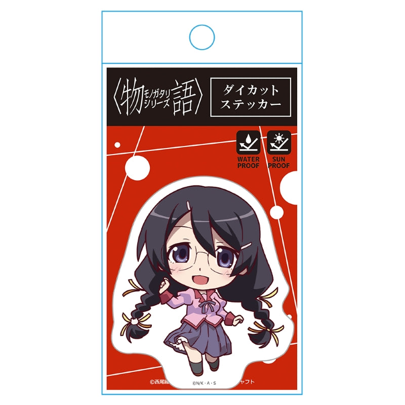 (Goods - Sticker) Monogatari Series Die-cut Sticker Tsubasa Hanekawa