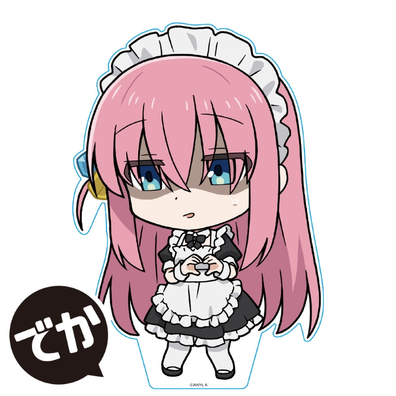 (Goods - Acrylic Stand) Bocchi the Rock! Deka PuniCollle! Acrylic Figure Hitori Goto Maid Cloth ver.