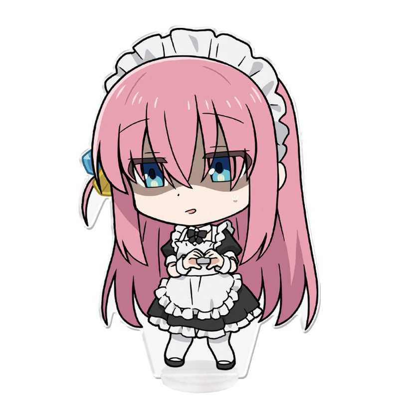 (Goods - Acrylic Stand) Bocchi the Rock! Deka PuniCollle! Acrylic Figure Hitori Goto Maid Cloth ver.