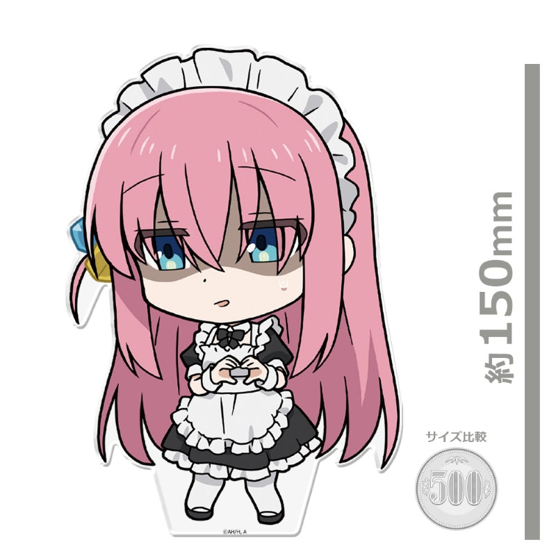 (Goods - Acrylic Stand) Bocchi the Rock! Deka PuniCollle! Acrylic Figure Hitori Goto Maid Cloth ver.