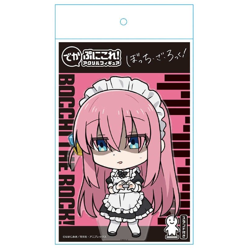 (Goods - Acrylic Stand) Bocchi the Rock! Deka PuniCollle! Acrylic Figure Hitori Goto Maid Cloth ver.