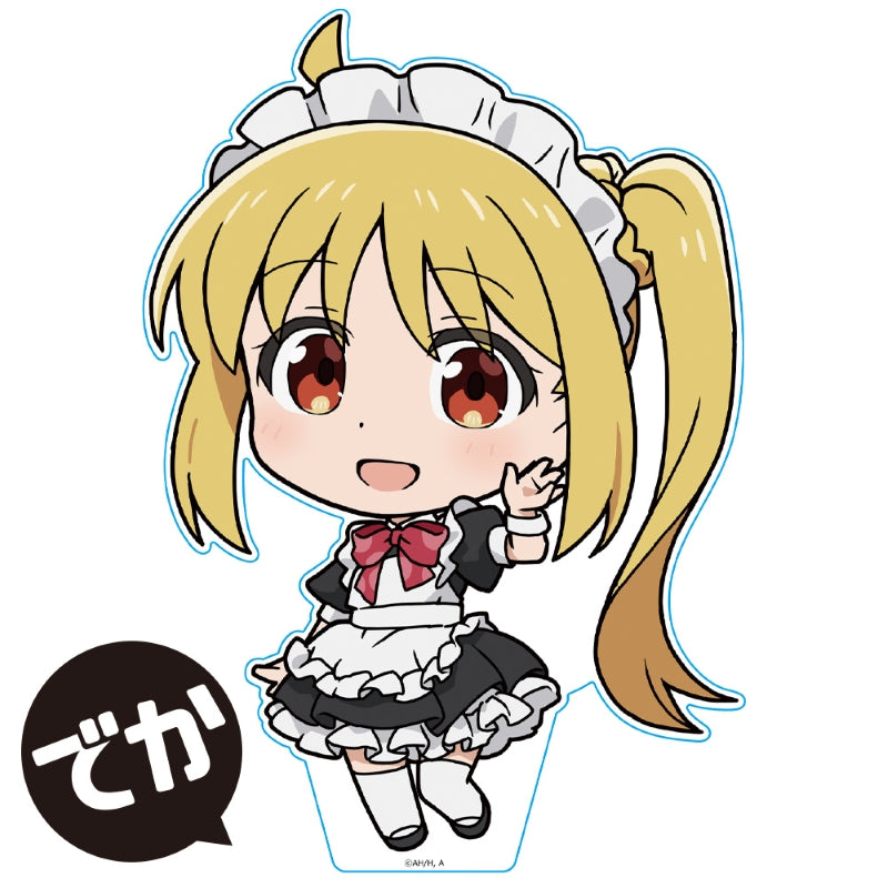 (Goods - Acrylic Stand) Bocchi the Rock! Deka PuniCollle! Acrylic Figure Nijika Ijichi Maid Cloth ver.