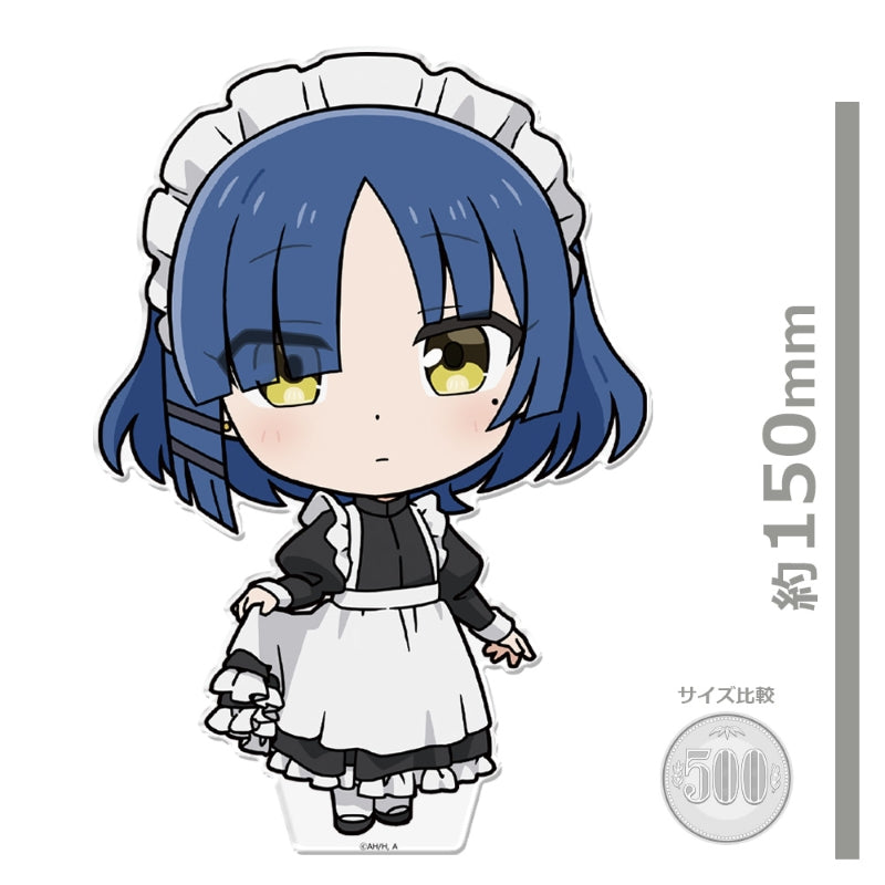 (Goods - Acrylic Stand) Bocchi the Rock! Deka PuniCollle! Acrylic Figure Ryo Yamada Maid Cloth ver.