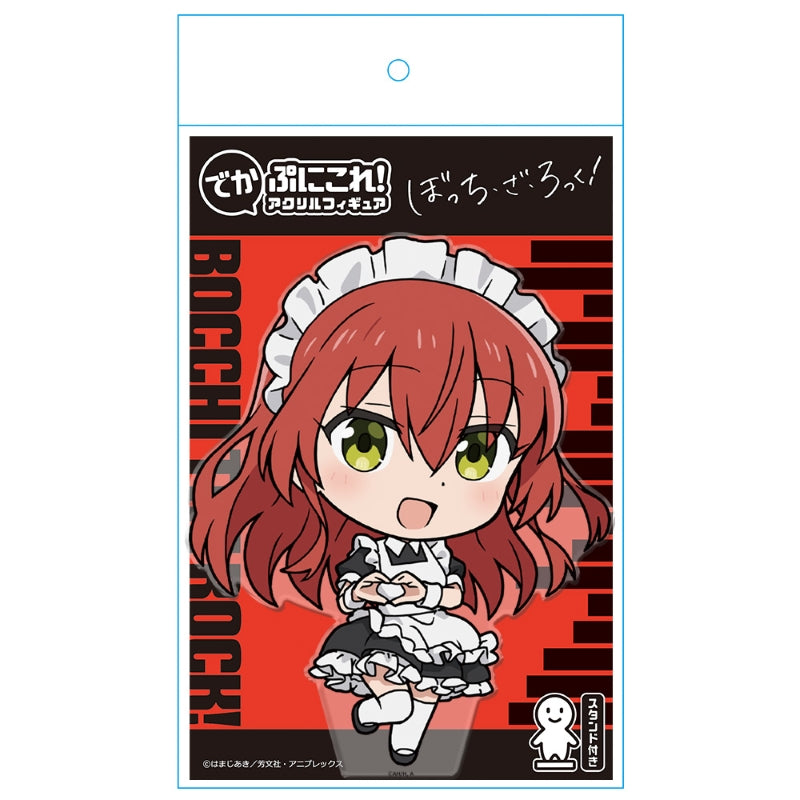 (Goods - Acrylic Stand) Bocchi the Rock! Deka PuniCollle! Acrylic Figure Ikuyo Kita Maid Cloth ver.