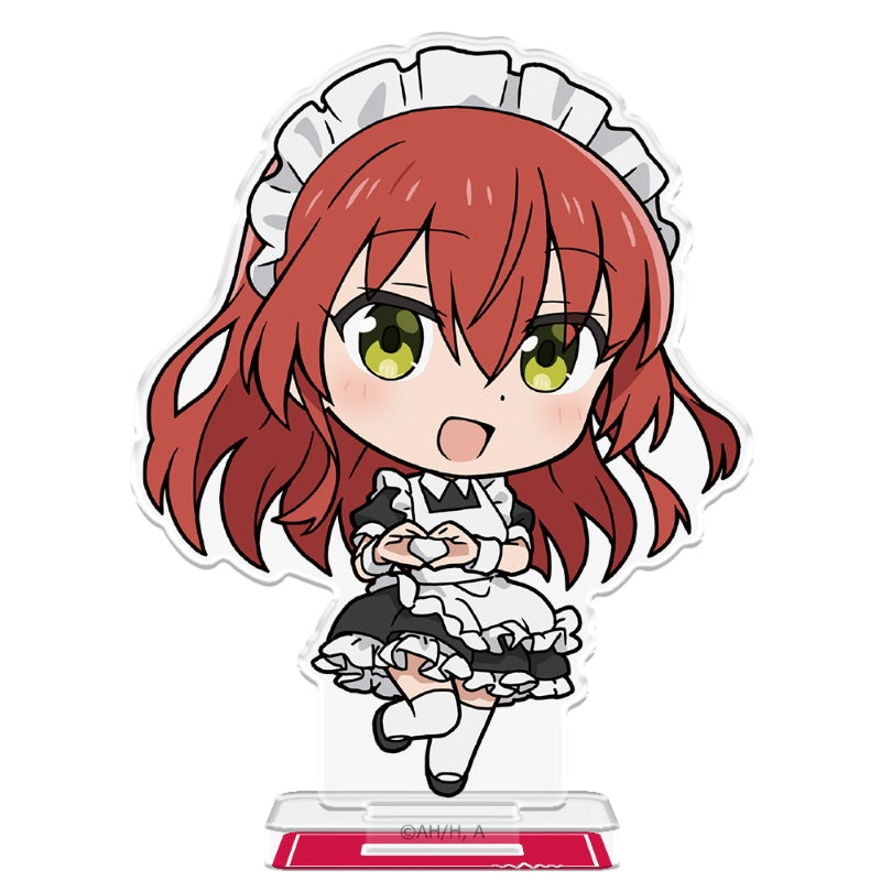 (Goods - Acrylic Stand) Bocchi the Rock! Acrylic Chara Stand Hitori & Nijika & Ryo & Ikuyo Maid Cloth ver. Chibi