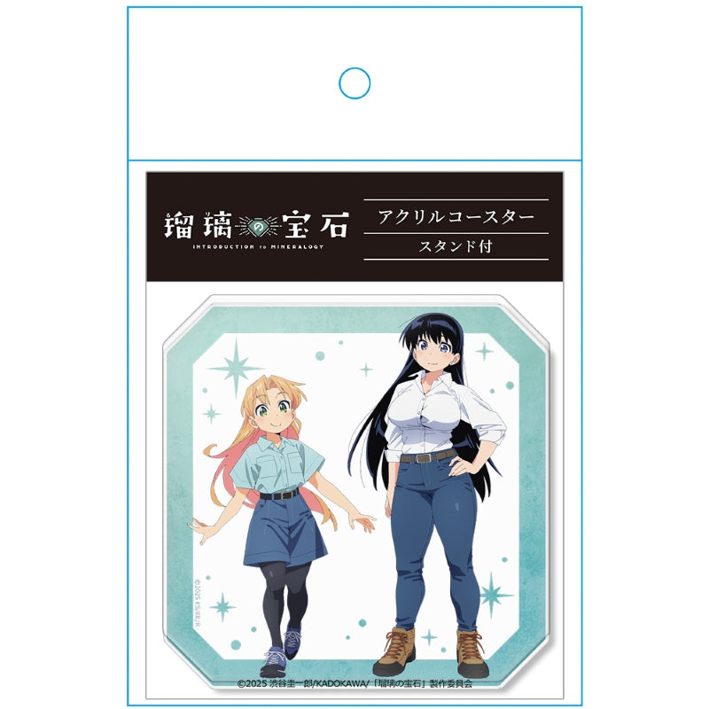 (Goods - Coaster) Ruri Rocks Acrylic Coaster (w/ Stand) Ruri & Nagi
