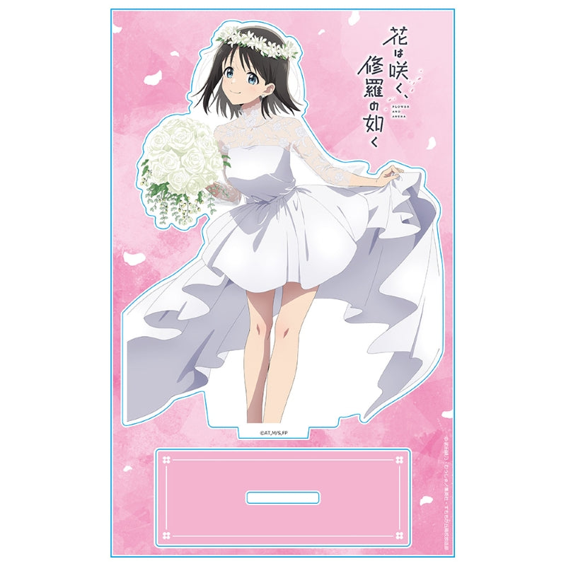 (Goods - Acrylic Stand) Flower and Asura Acrylic Chara Stand Hana Haruyama Dress ver.