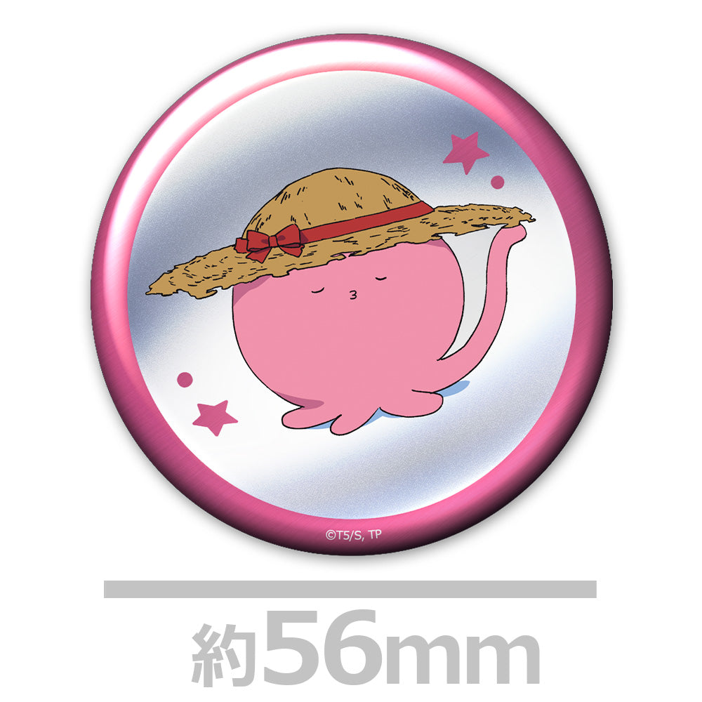 (Goods - Badge) Takopi's Original Sin Metallic Button Badge Set of 2 Takopi & Shizuka