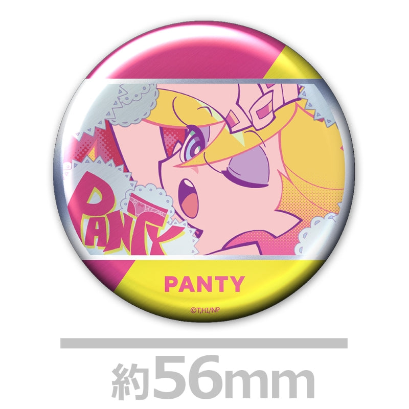 (Goods - Badge) New PANTY & STOCKING with GARTERBELT Metallic Button Badge Set of 2 Panty & Stocking