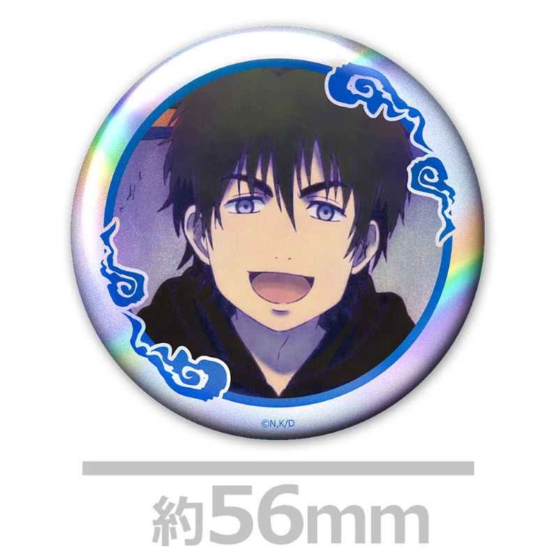 (Goods - Badge) Dekin no Mogura Holographic Button Badge Set of 2 Mogura [Momoyuki Mogura] Vol.1