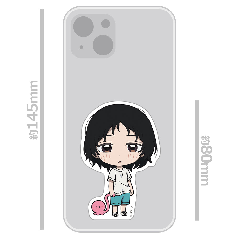 (Goods - Sticker) Takopi's Original Sin Die-cut Sticker Shizuka & Takopi