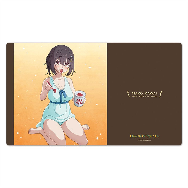 (Goods - Mat) Food for the Soul Character Rubber Mat Mako Kawai Vol.2