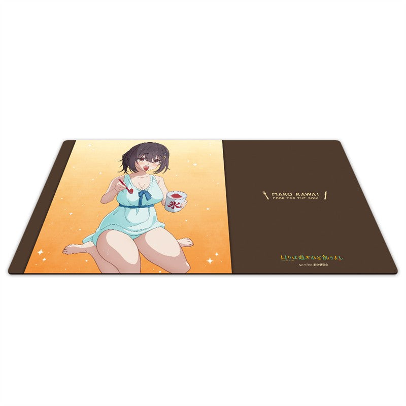 (Goods - Mat) Food for the Soul Character Rubber Mat Mako Kawai Vol.2
