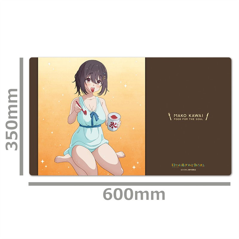 (Goods - Mat) Food for the Soul Character Rubber Mat Mako Kawai Vol.2
