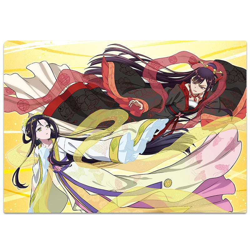 (Goods - Clear File) Though I Am an Inept Villainess: Tale of the Butterfly-Rat Bodyswap in the Maiden Court Clear File Reirin & Keigetsu