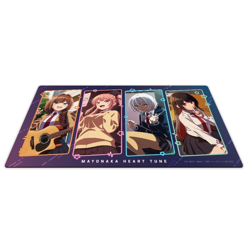 (Goods - Mat) Tune In to the Midnight Heart Character Rubber Mat Rikka & Nene & Iko & Shinobu