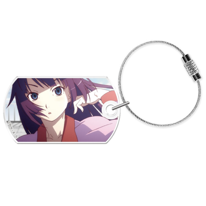 (Goods - Keychain) Monogarari Series Acrylic Key Ring Hitagi Senjogahara Anime Still ver.