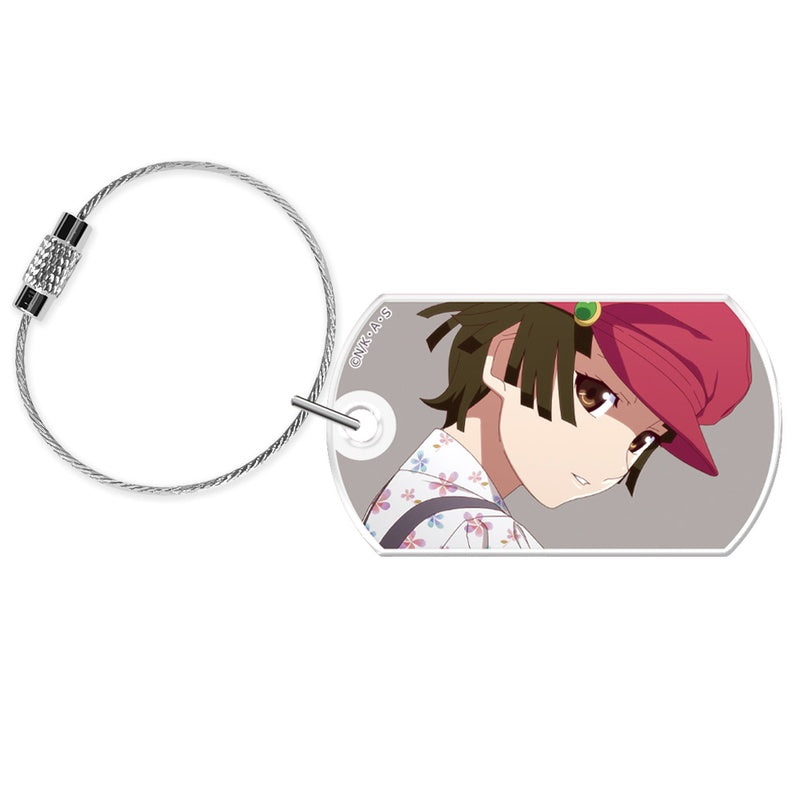 (Goods - Keychain) Monogarari Series Acrylic Key Ring Nadeko Sengoku Anime Still ver.