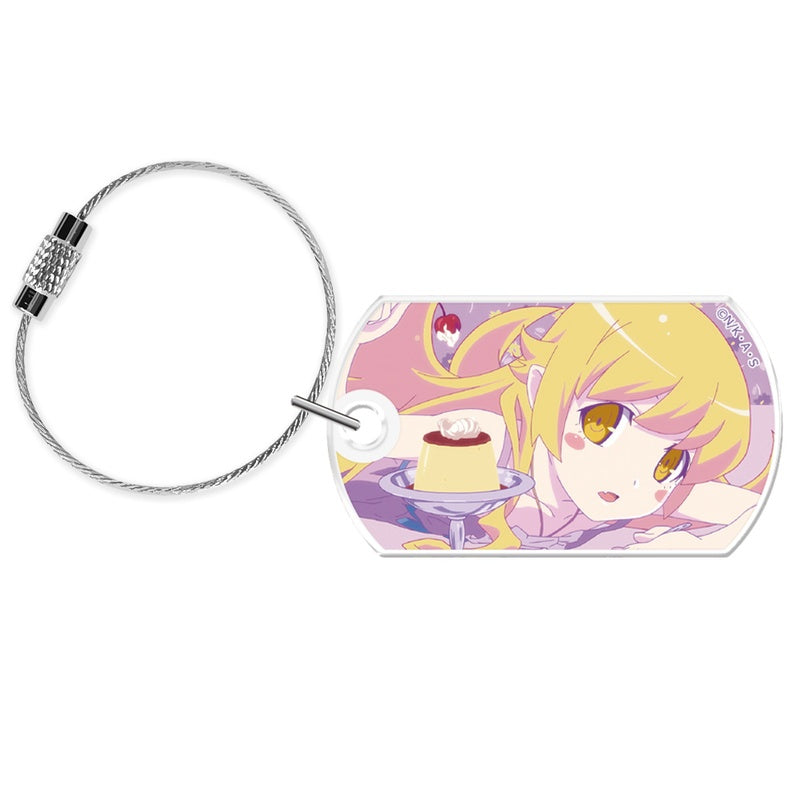 (Goods - Keychain) Monogarari Series Acrylic Key Ring Shinobu Oshino Anime Still ver.