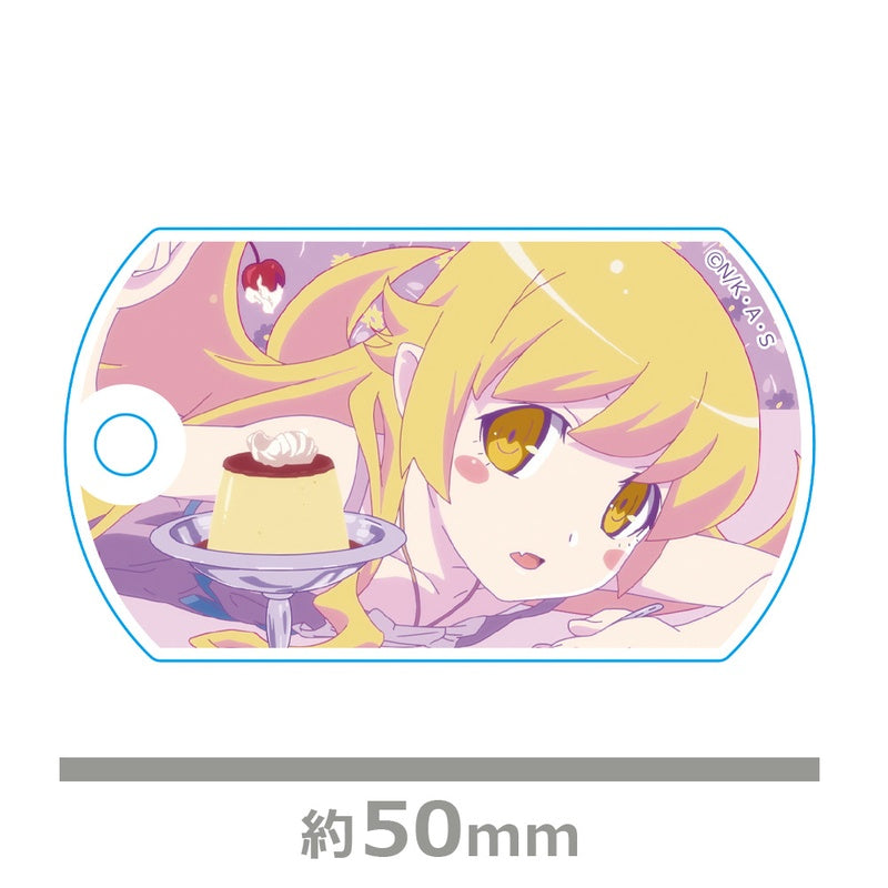 (Goods - Keychain) Monogarari Series Acrylic Key Ring Shinobu Oshino Anime Still ver.