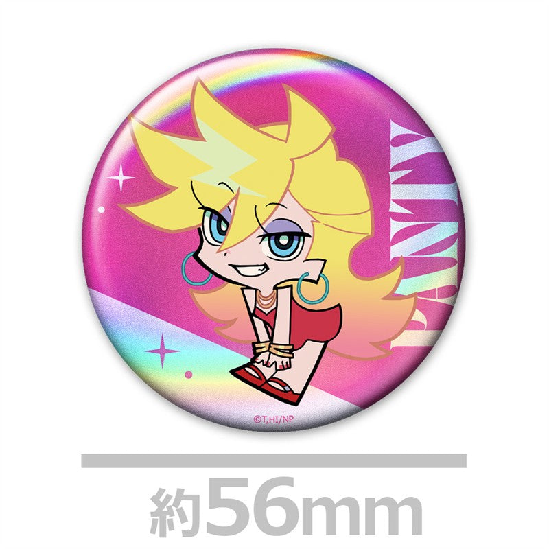 (1BOX=8)(Goods - Badge) New PANTY & STOCKING with GARTERBELT Tsunpittsu Trading Holographic Button Badge 8 Types Total