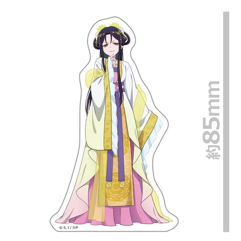(Goods - Sticker) Though I Am an Inept Villainess: Tale of the Butterfly-Rat Body Swap in the Maiden Court Die-cut Sticker Keigetsu (Swapped)