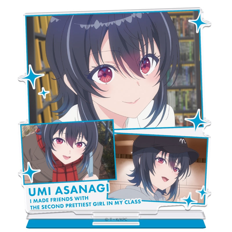 (Goods - Acrylic Stand) I Made Friends with the Second Prettiest Girl in My Class Acrylic Chara Stand Umi Asanagi Anime Still ver.