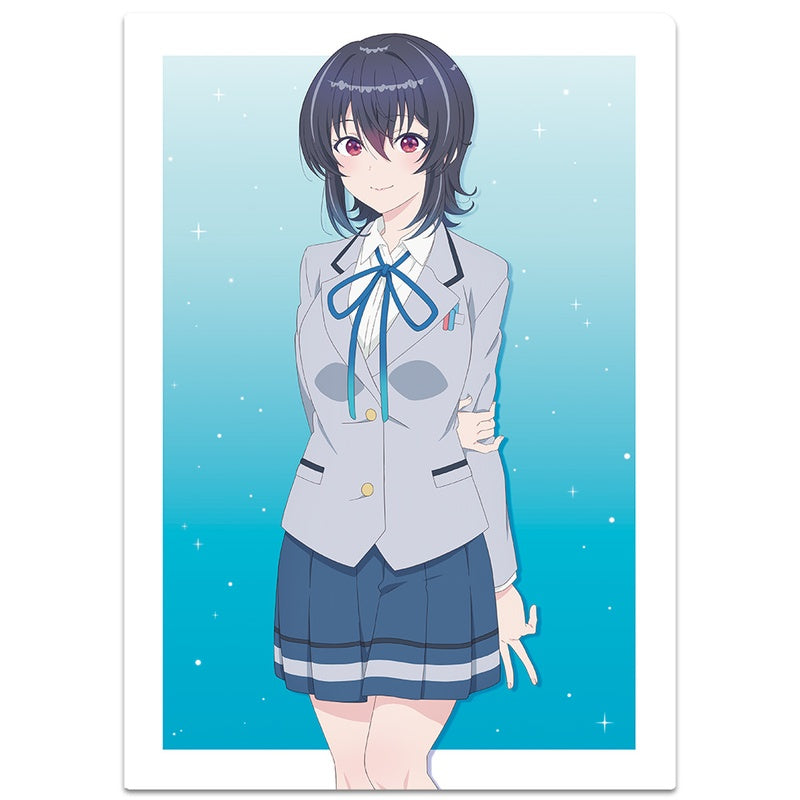 (Goods - Clear File) I Made Friends with the Second Prettiest Girl in My Class Clear File Umi & Yuu & Nina