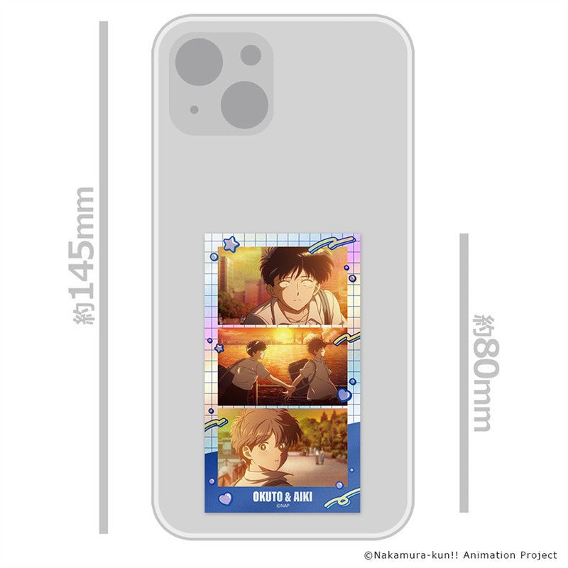 (Goods - Sticker) Go for It, Nakamura! Thumbnail Sparkle Sticker Set Okuto Nakamura & Aiki Hirose vol. 2