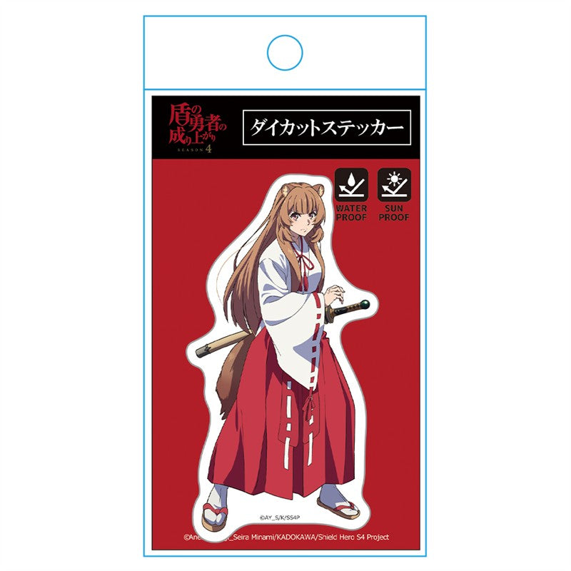 (Goods - Sticker) The Rising of the Shield Hero Season 4 Die-cut Sticker Raphtalia