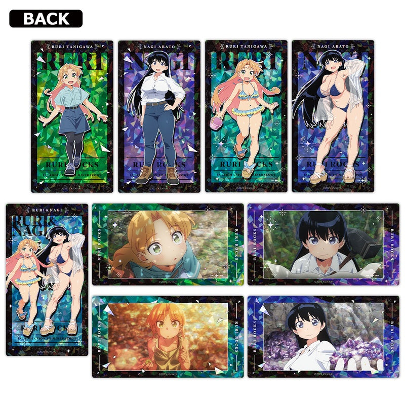 (1BOX=9)(Goods - Card) Ruri Rocks Prism Visual Collection 9 Types Total