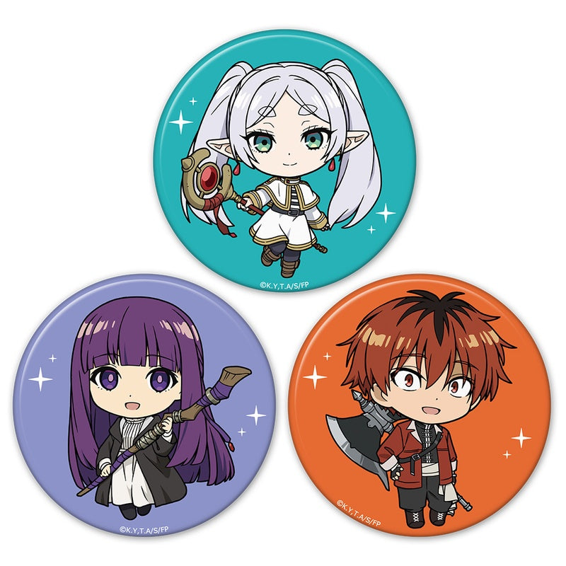 (Goods - Badge) Frieren: Beyond Journey's End Button Badge Set of 3 Frieren & Fern & Stark