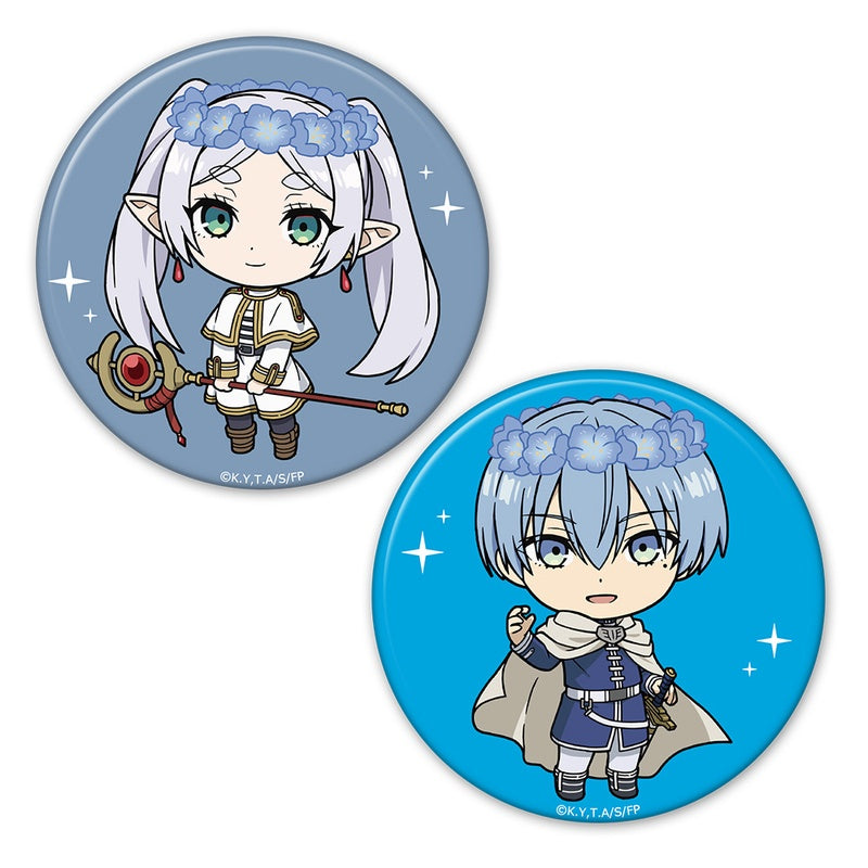 (Goods - Badge) Frieren: Beyond Journey's End Button Badge Set of 2 Frieren & Himmel